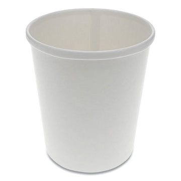 Pactiv Evergreen Paper Round Food Container, 32 Oz, 5.13" Diameter X 4.5"h, White, 500-carton freeshipping - TVN Wholesale
